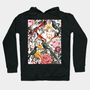 Floral and Birds XXXV Hoodie